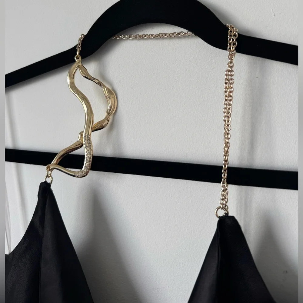 Meshki Black Maxi Dress - Picture 9 of 16